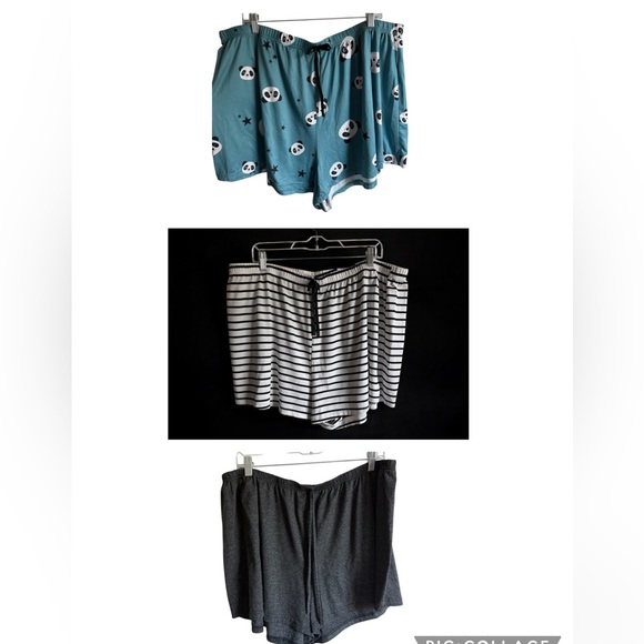 SHEIN Pants - Soft & Cozy Sleep Shorts Set (3-Pack)